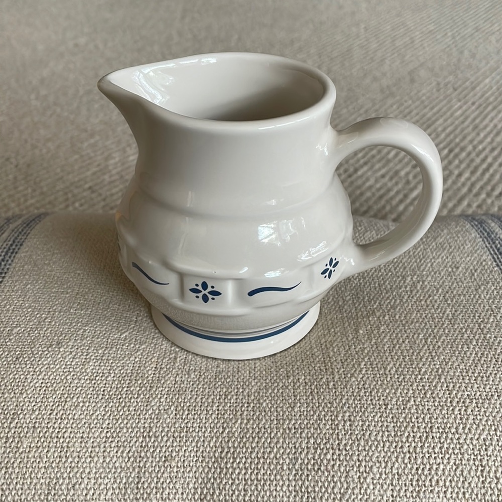 Longaberger Pottery Creamer